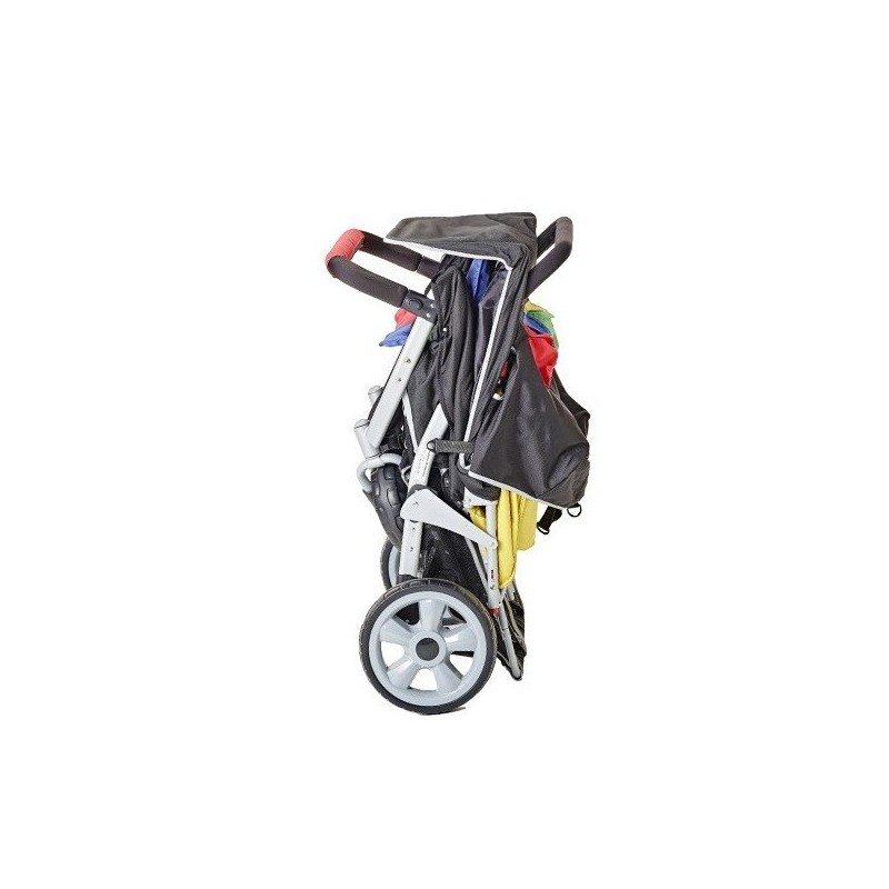 Poussette 4 places Lidoo Star Full Black