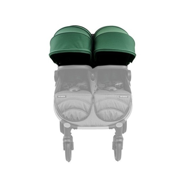 Canopy Forest Poussette Double Baby Monsters Easy Twin 4