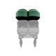 Canopy Forest Poussette Double Baby Monsters Easy Twin 4