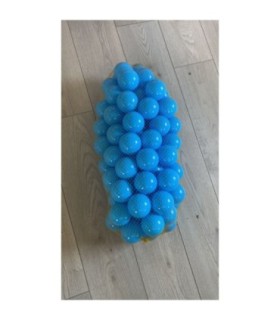 BALLE BLEUE DIAMETRE 7 CM - LOT DE 300PCS