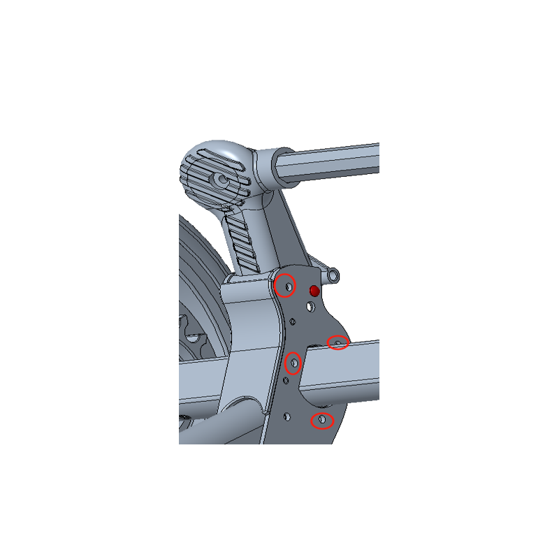 Vis verrouillage barre de frein Kit moteur