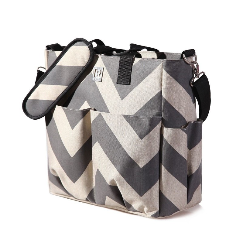 Sac à langer Ryco Sorrento Oatmeal Black