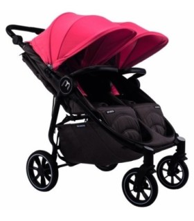 Poussette Double Baby Monsters Easy Twin 4 - Bordeaux