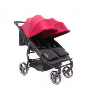 Poussette Double Baby Monsters Easy Twin 3S - Bordeaux