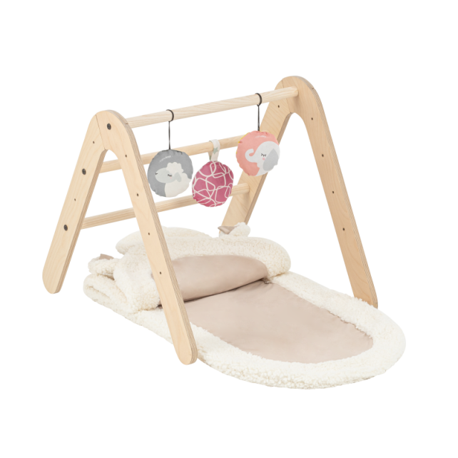 Gimybaby gym et bibliothèque - Naturel