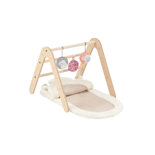 Gimy baby gym et bibliothèque - Naturel