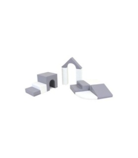 SET DE MOTRICITÉ CRÉATIF IGLU - GRIS/BLANC