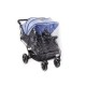 Poussette Double Baby Monsters Easy Twin 3S - Violet