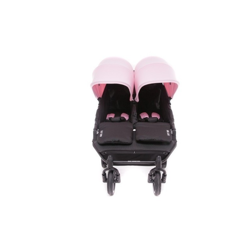 Poussette Double Baby Monsters Easy Twin 3S - Milkshake