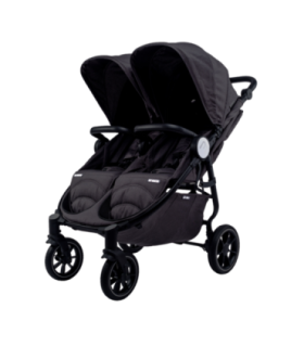 Poussette Double Baby Monsters Easy Twin 4 - Black