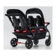 Poussette 6 places Assises Réversibles DSP6 Red