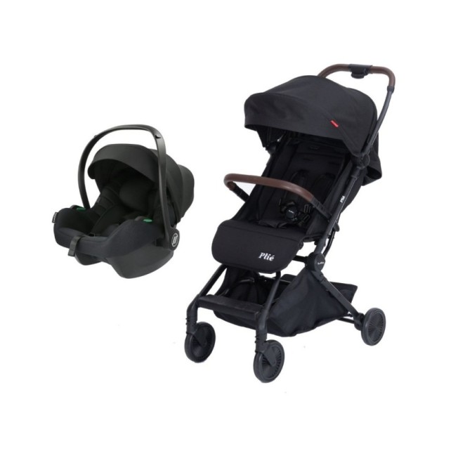 Poussette combinée Lidoo One + coque avionaut Cosmo Smart Black