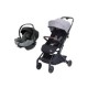 Poussette combinée Lidoo One + coque avionaut Cosmo Smart Grey