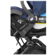 Poussette combinée Lidoo One Bleue + coque avionaut Cosmo Smart Black