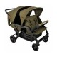Poussette 4 places Lidoo Lite Green Forest