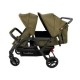 Poussette 4 places Lidoo Lite Green Forest