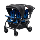 Poussette 4 places Assises Réversibles DSP4 Blue