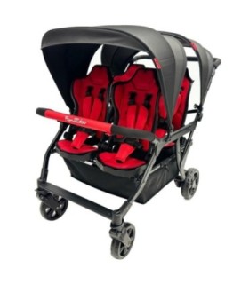 Poussette 4 places Assises Réversibles DSP4 Red