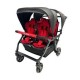 Poussette 4 places Assises Réversibles DSP4 Red