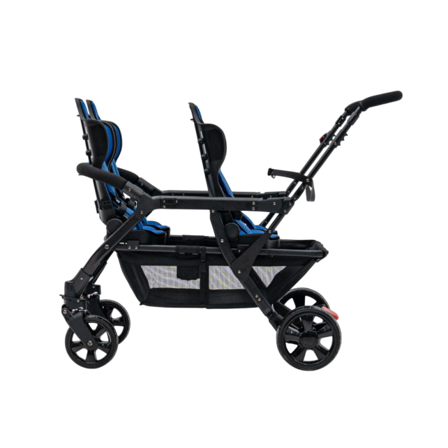 Poussette 4 places Assises Réversibles DSP4 Blue