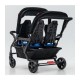 Poussette 4 places Assises Réversibles DSP4 Blue