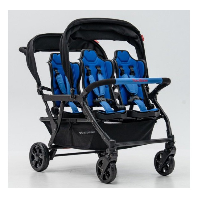Poussette 4 places Assises Réversibles DSP4 Blue