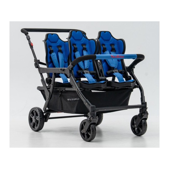 Poussette 4 places Assises Réversibles DSP4 Blue