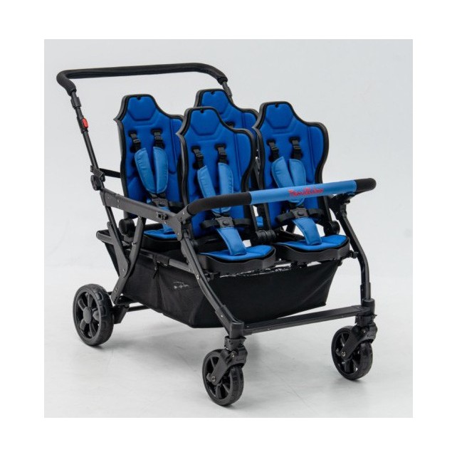 Poussette 4 places Assises Réversibles DSP4 Blue