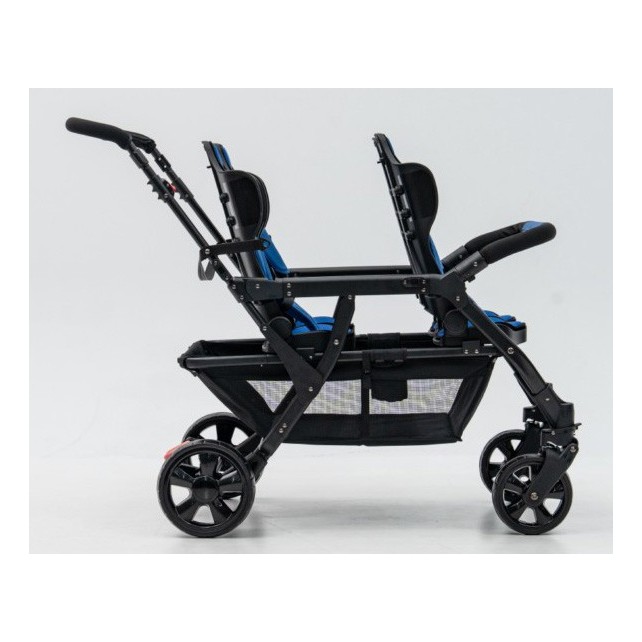 Poussette 4 places Assises Réversibles DSP4 Blue