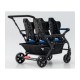 Poussette 4 places Assises Réversibles DSP4 Blue