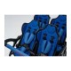 Poussette 4 places Assises Réversibles DSP4 Blue