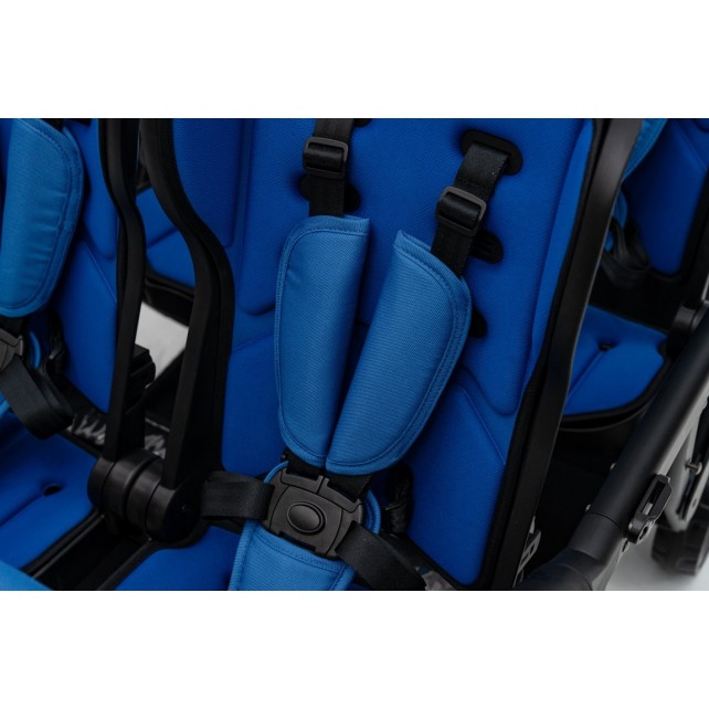 Poussette 4 places Assises Réversibles DSP4 Blue