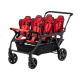 Poussette 6 places Assises Réversibles DSP6 Red
