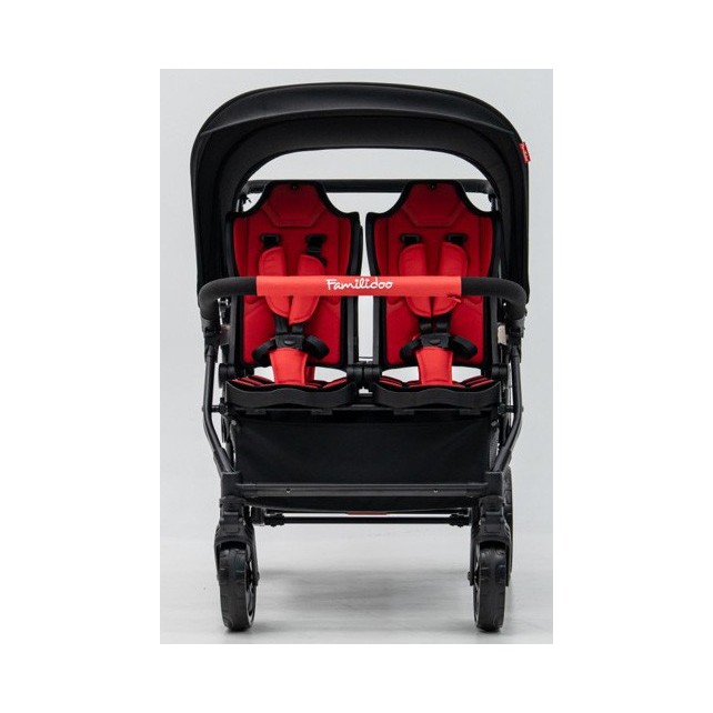 Poussette 6 places Assises Réversibles DSP6 Red