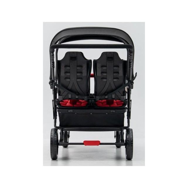 Poussette 6 places Assises Réversibles DSP6 Red