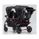 Poussette 6 places Assises Réversibles DSP6 Red