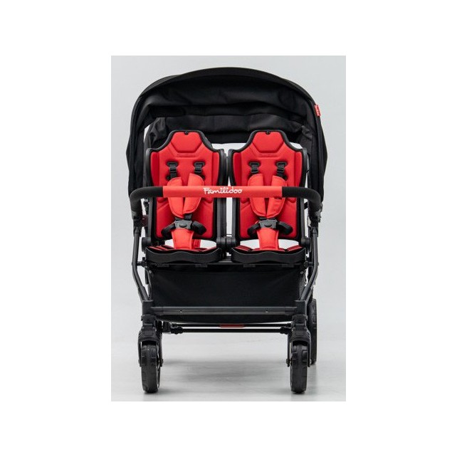 Poussette 6 places Assises Réversibles DSP6 Red