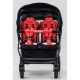 Poussette 6 places Assises Réversibles DSP6 Red