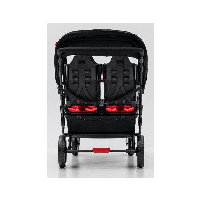 Poussette 6 places Assises Réversibles DSP6 Red