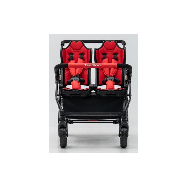 Poussette 6 places Assises Réversibles DSP6 Red
