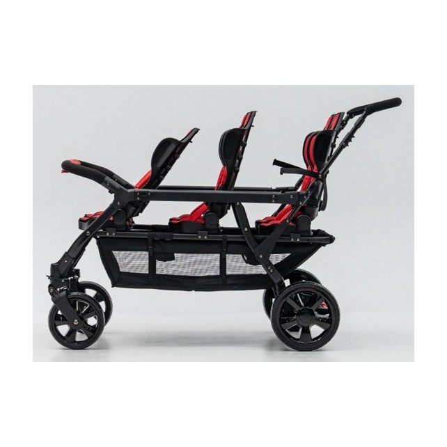 Poussette 6 places Assises Réversibles DSP6 Red