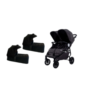 copy ofPoussette Double Baby Monsters Easy Twin 4 - Black