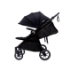 Poussette Double Baby Monsters Easy Twin 4 - Black