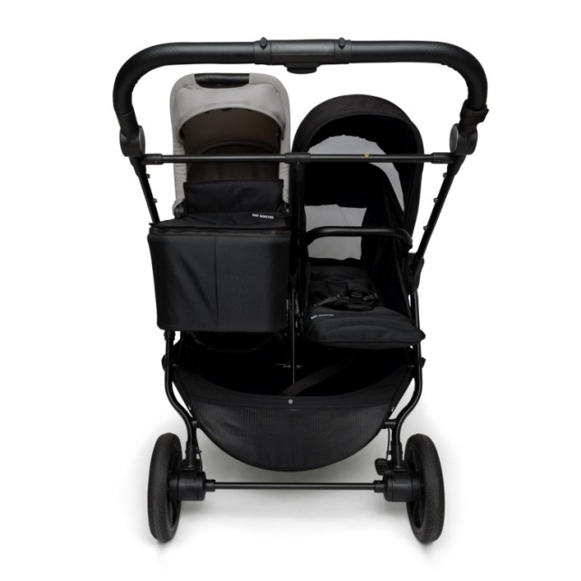 Poussette Double Baby Monsters Easy Twin 4 + 2 nacelles - Stone 