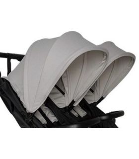 Canopy Stone Poussette Double Baby Monsters Easy Twin 4