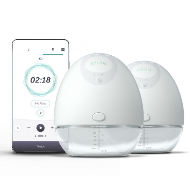 Tire-lait électrique portable Elvie Pump - Double