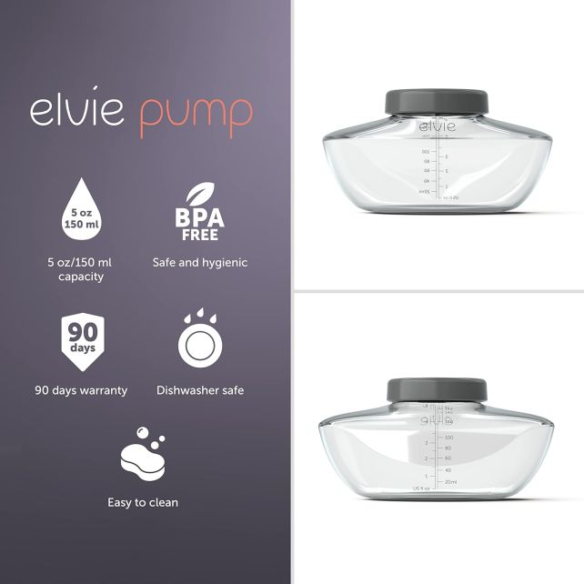 Set de 3 bouteilles pour Elvie Pump