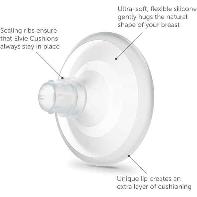 Elvie Pump / Elvie Stride Coussins Réducteurs - L 19mm (pack de 2)