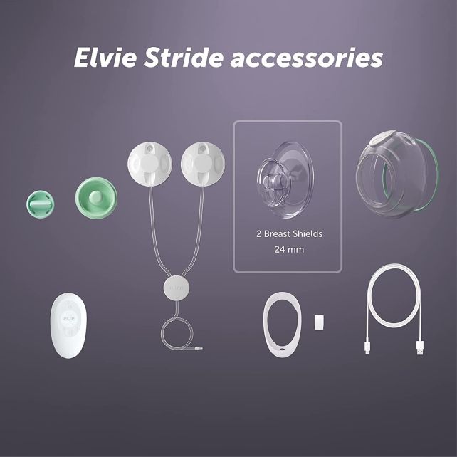 Pack de 2 téterelles 24mm pour Elvie Stride