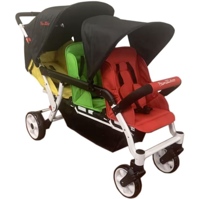 Poussette 3 places Lidoo H3E + Ergondrive - 2024